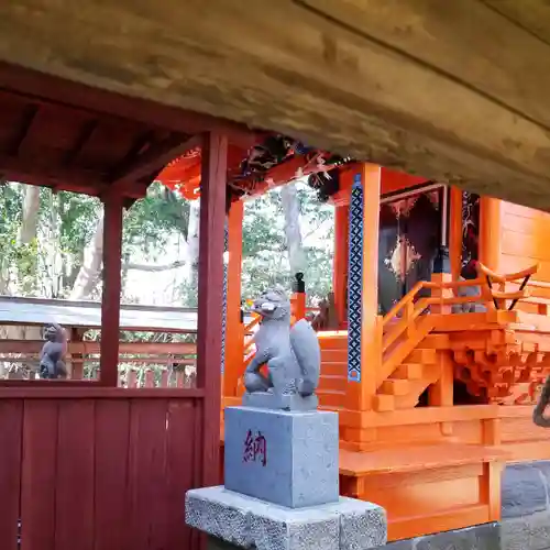 稲荷神社の狛犬