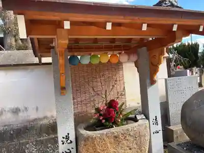 三津厳島神社の手水舎