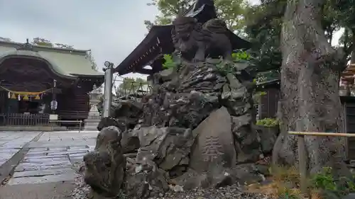 菊田神社の狛犬