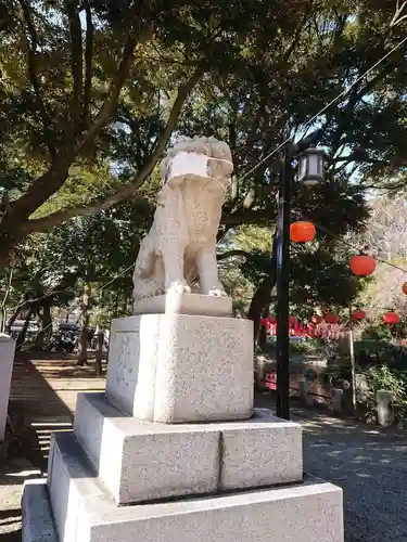 平塚八幡宮の狛犬