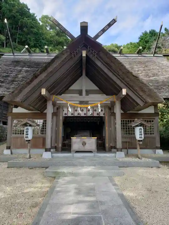 高家神社の本殿・本堂