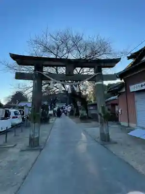 前玉神社の鳥居