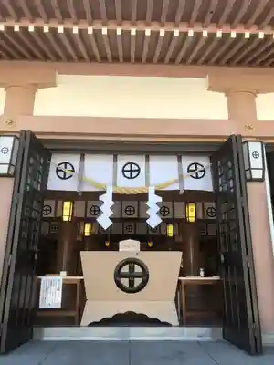 照國神社の本殿・本堂