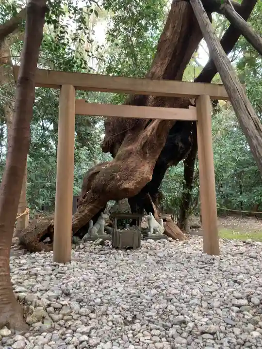 月夜見宮(豊受大神宮別宮)の鳥居
