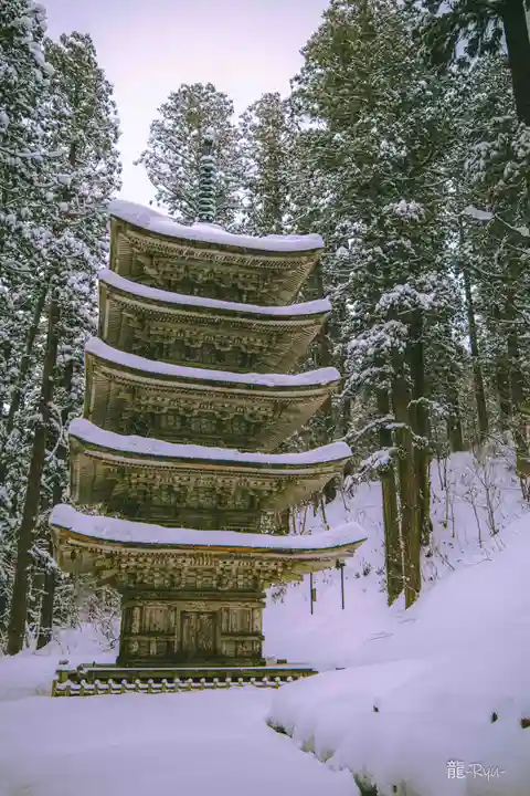 羽黒山五重塔(出羽三山神社)(山形県)