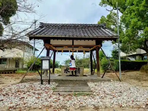 神明宮（郷社神明宮）の手水