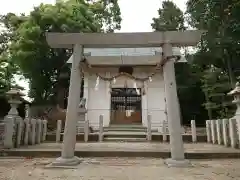 白山神社（狩宿）の鳥居