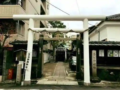 高松神明神社の鳥居