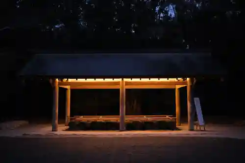 伊勢神宮内宮（皇大神宮）の手水舎