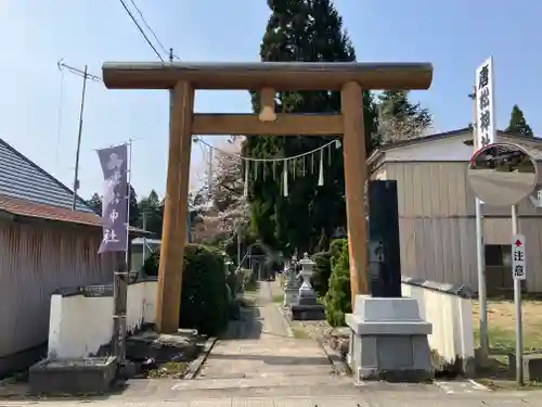 唐松神社の鳥居