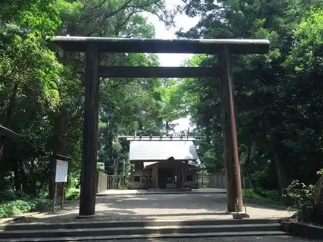 皇宮神社(宮崎神宮摂社)の鳥居