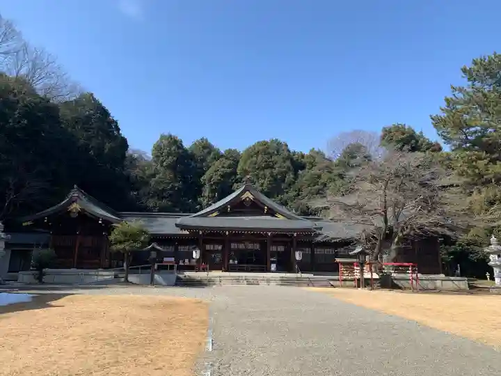 群馬県護国神社の本殿・本堂