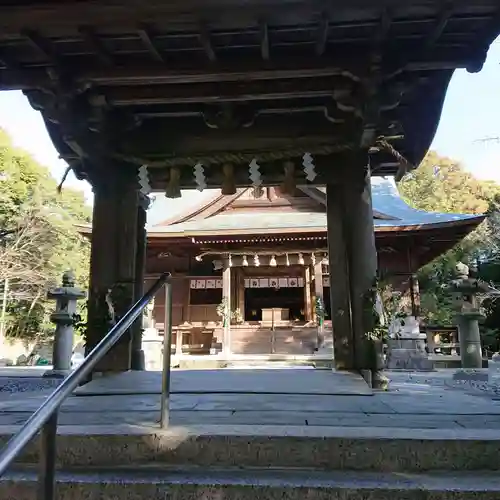 府八幡宮の山門・神門
