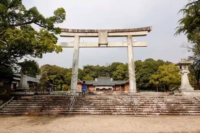 山口縣護國神社の鳥居