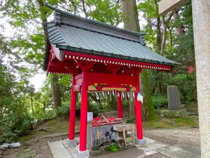 高瀧神社の手水舎