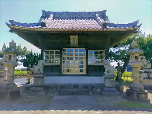神明社（狐地）の本殿・本堂