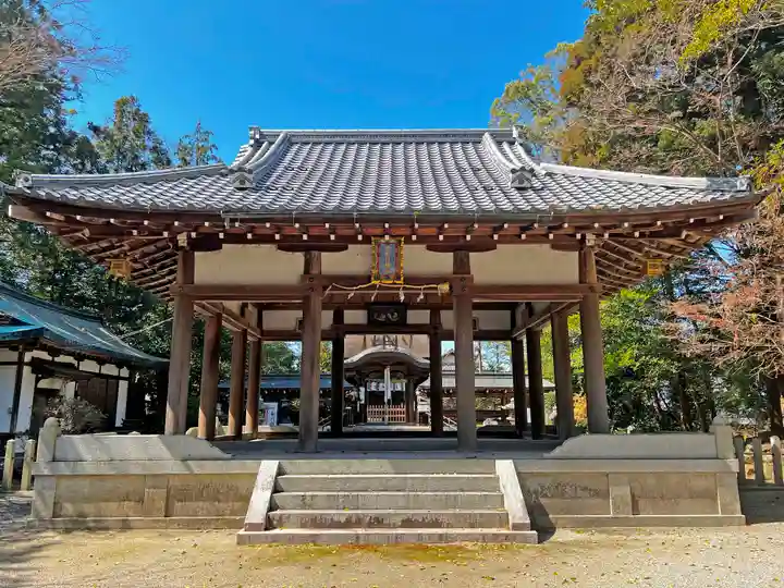 下新川神社の本殿・本堂