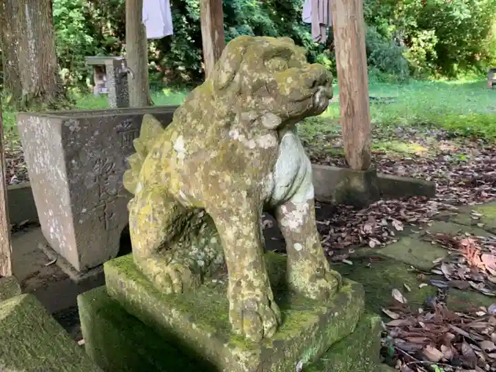 熊野神社の狛犬