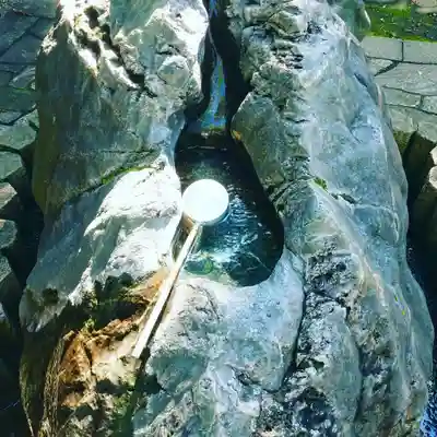 富岡八幡宮の手水舎