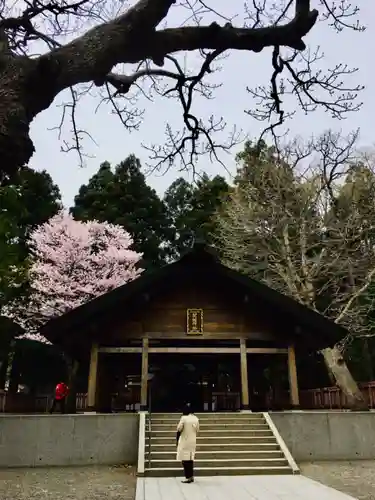 開拓神社の本殿