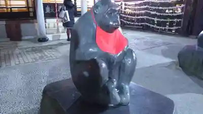 柳町大日堂の狛犬