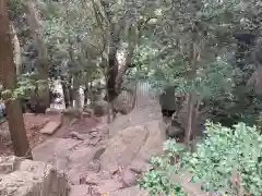 大甕神社の庭園