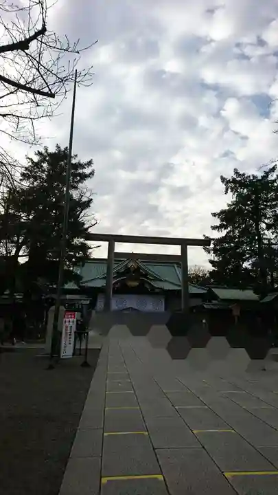 靖國神社の鳥居