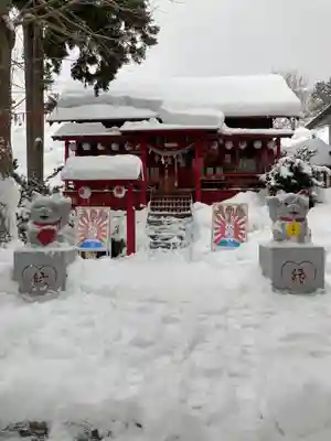鹿角八坂神社の本殿・本堂