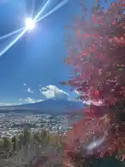 新倉富士浅間神社の景色