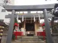 皆中稲荷神社の鳥居