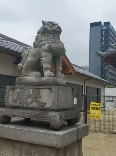 椿神明社の狛犬