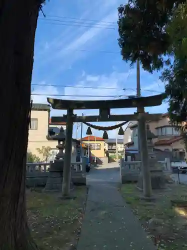 額南浦神社の鳥居