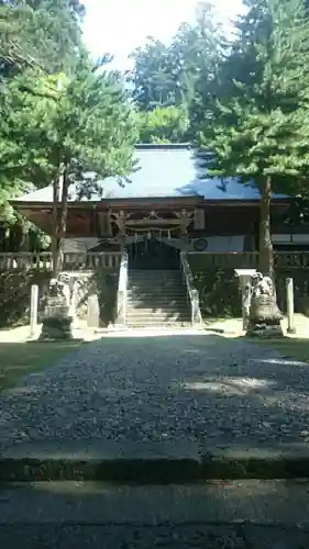 早池峰神社の本殿