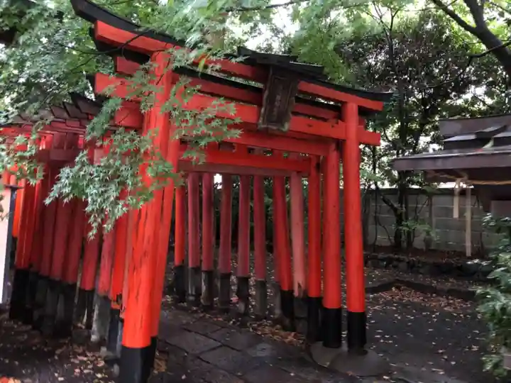 賀茂波爾神社(賀茂御祖神社境外摂社)の鳥居