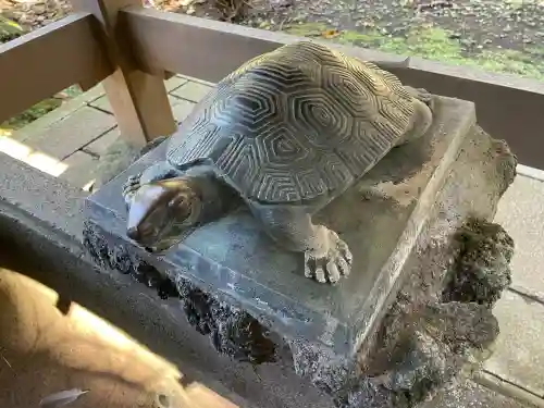 江島神社の手水舎