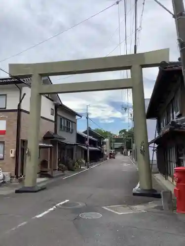 若宮神明社の鳥居