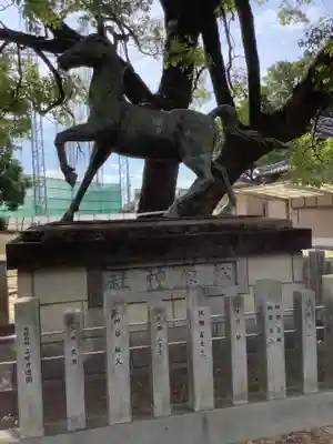 松原神社の狛犬