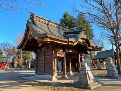 小野神社の山門・神門