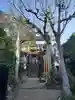 横浜御嶽神社の鳥居