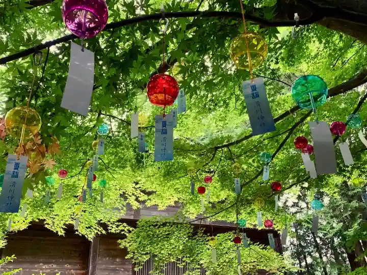 滑川神社 - 仕事と子どもの守り神(福島県)
