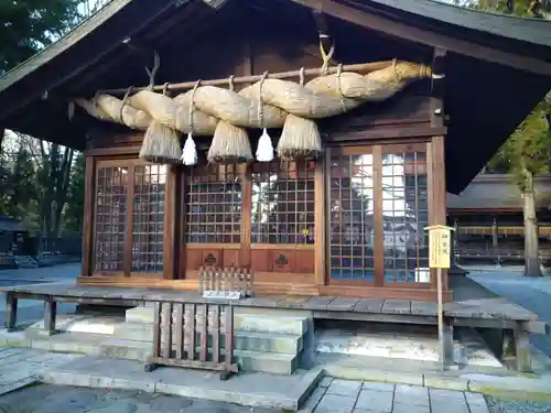 諏訪大社下社春宮の本殿・本堂