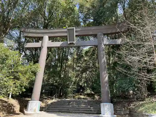 槵觸神社の鳥居