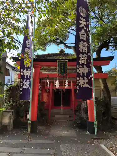 天白稲荷神社の鳥居