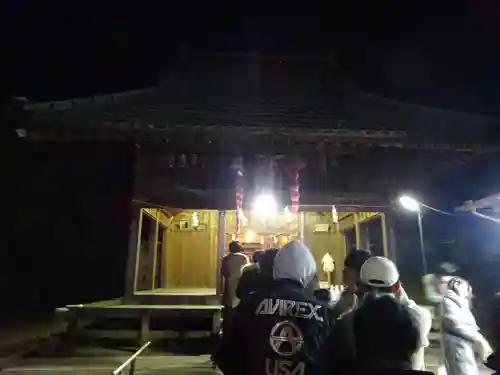 白山神社の初詣
