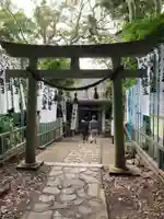 八大龍神社の鳥居