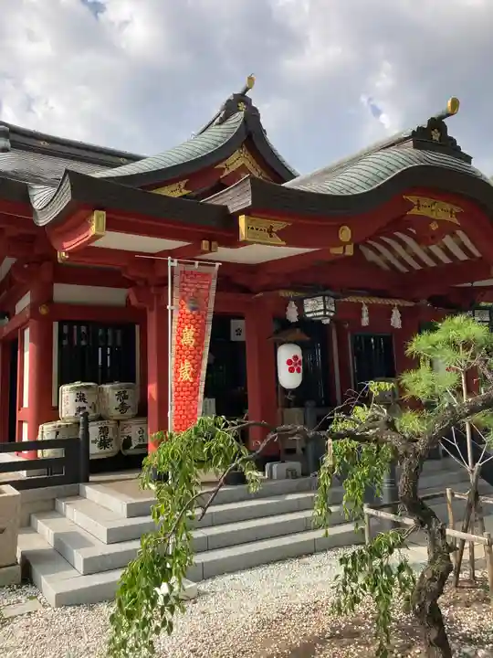 綱敷天満神社の本殿・本堂