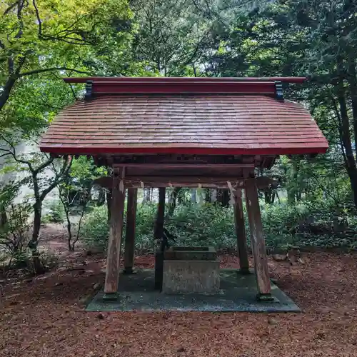 十勝神社の手水舎