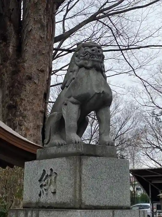 大國魂神社の狛犬