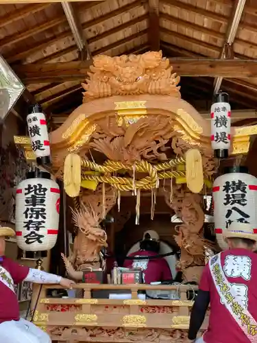 八幡宮のお祭り