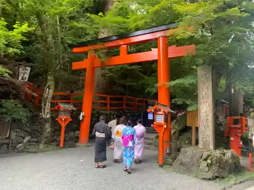 貴船神社の鳥居